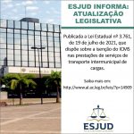 Atualização Legislativa Estadual 23-07-2021