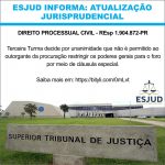 Atualização Jurisprudencial STJ 2 07-10-2021