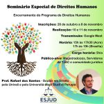 Seminário Especial de Direitos Humanos card